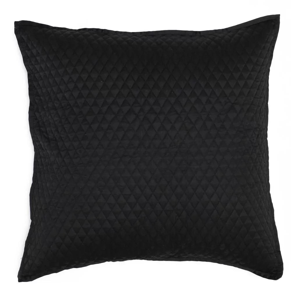 Home Euro Kosas Black 100% by Sham Winthrop Sateen
