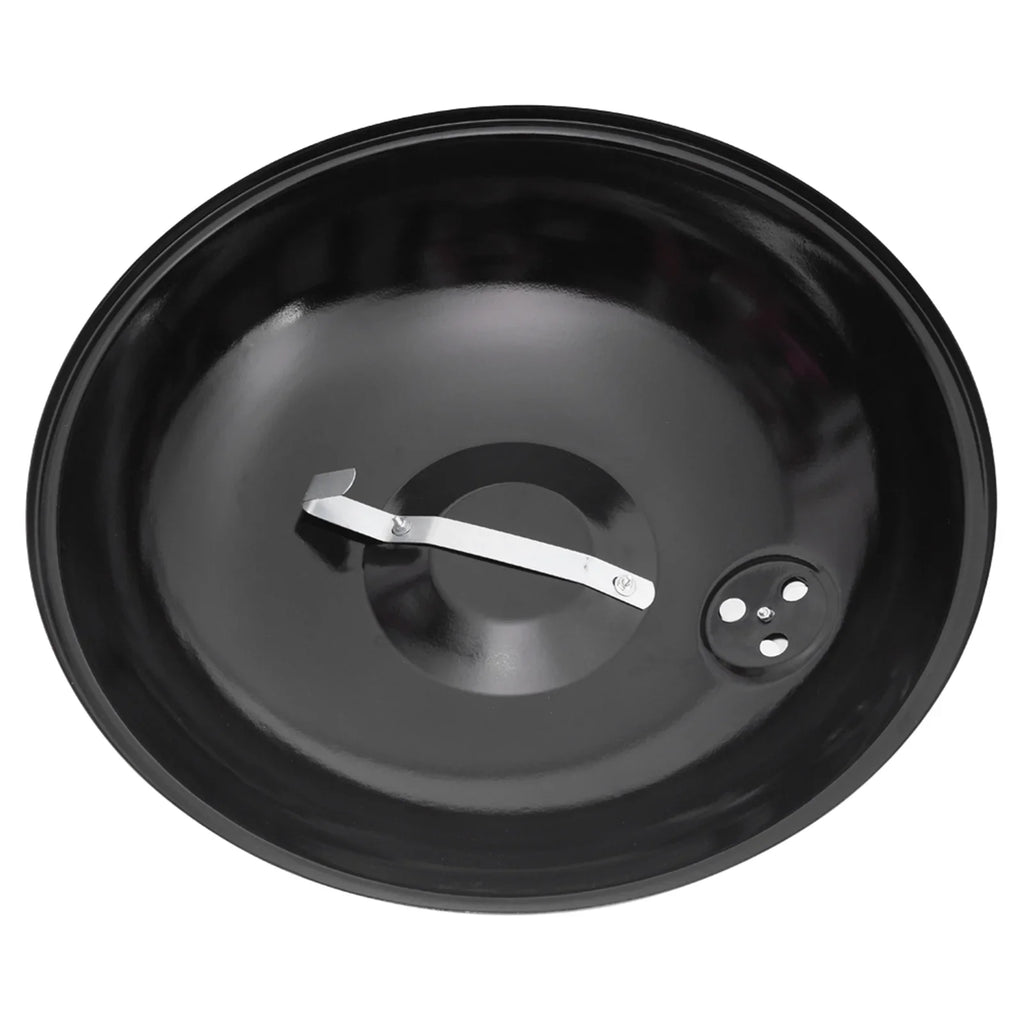 Storage Cooking Grill Camping Grill Grill Grate Wheels, Steel inch Outdoor 18 with Charcoal BBQ w/ on Area,