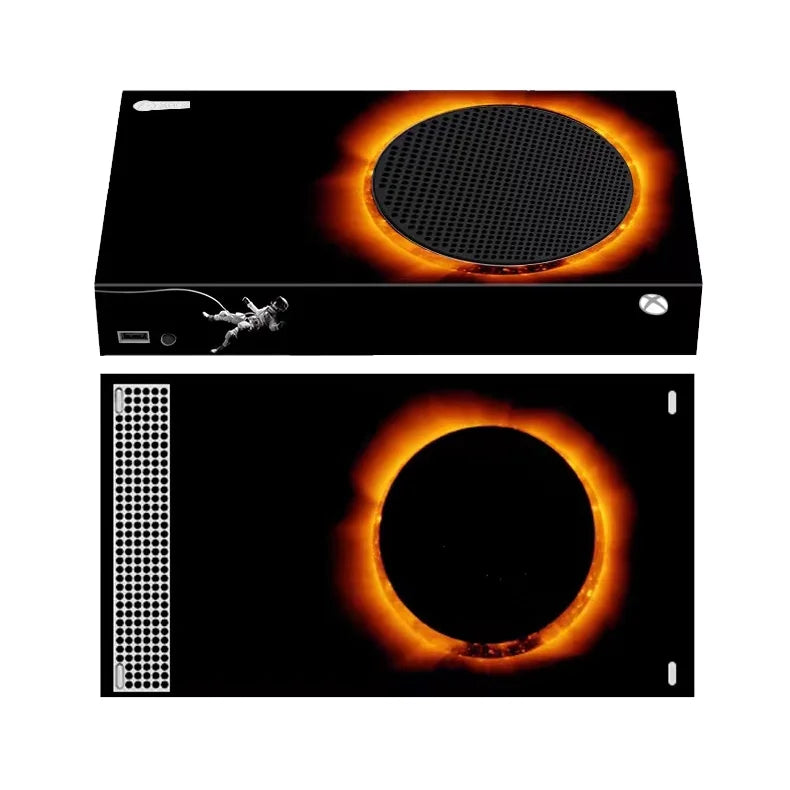 Xbox Console Microsoft Sticker-Eclipse Controller Solid Body 512GB with Skin Wireless State All Xbox Console S Digital Gaming White Drive Series Full Mytrix and