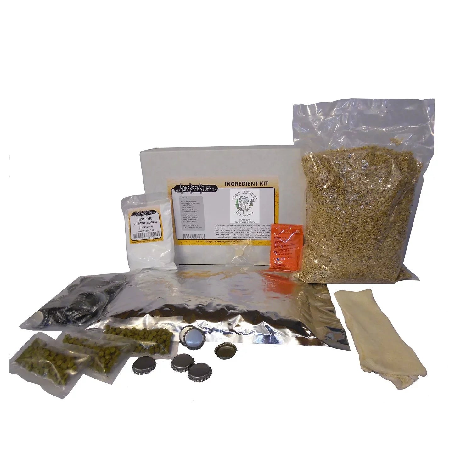 Malt Homebrew recipe DARK hops, Beer SPICE Extract Brewing PUMPKIN kit grains