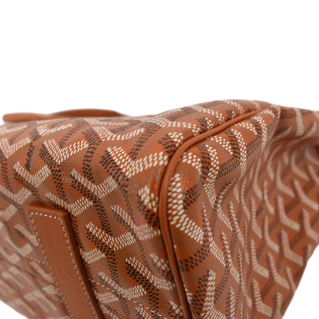 GOYARD Rouette Orange Pre-owned Shoulder Soft Bag Canvas