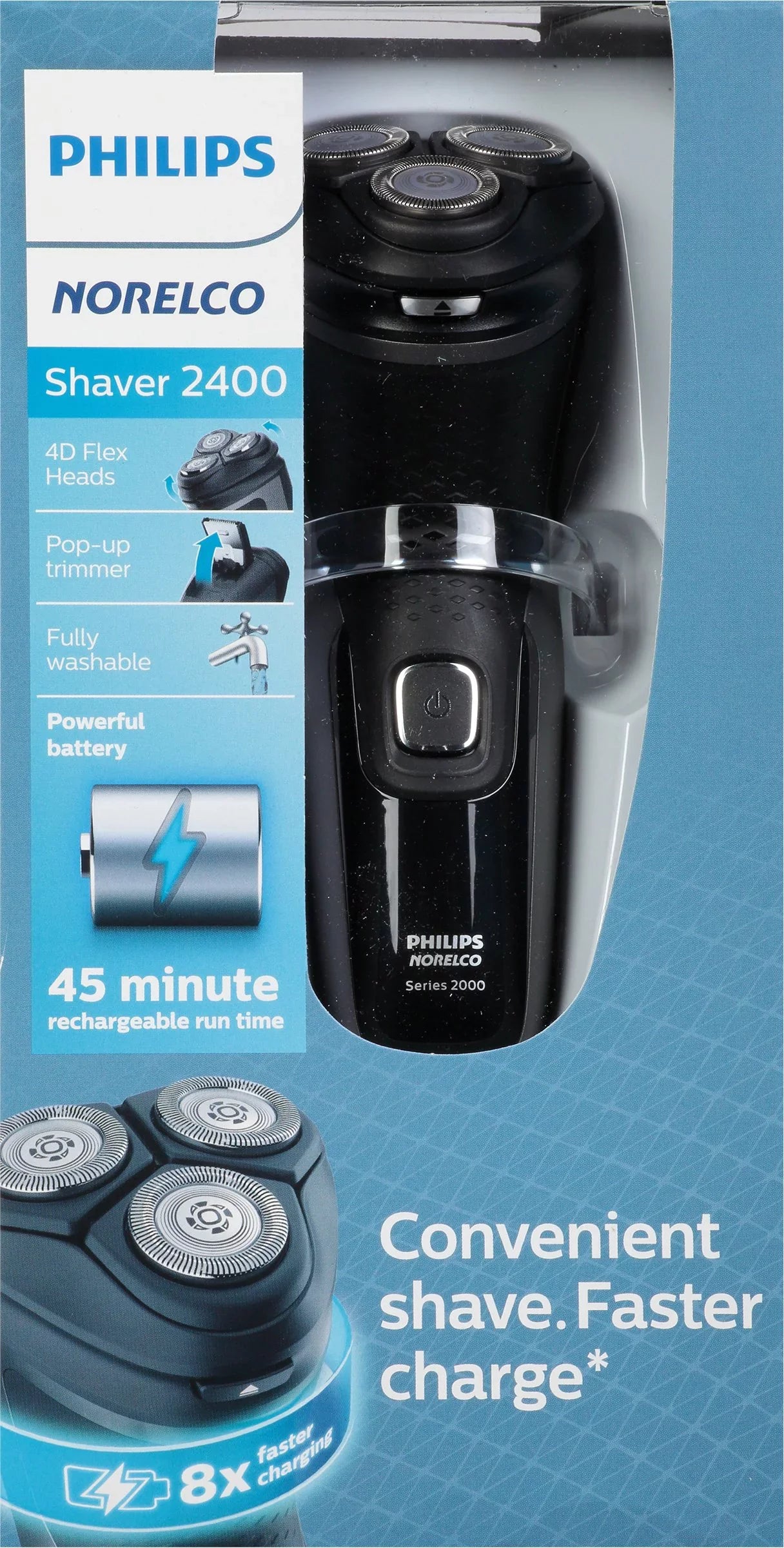 Shaver Philips Norelco Black 2400,