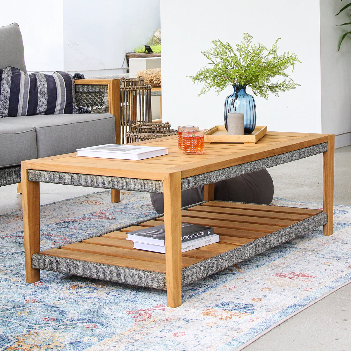 Nassau Table Patio Cambridge Coffee Casual Teak
