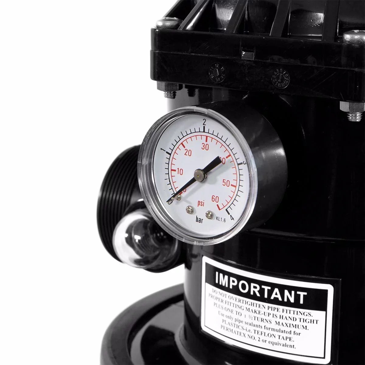 Pond Valve Ground to with Sand Filter Gallons XtremepowerUS Above System 29,400 7-Way Pool Swimming Inground up 24"