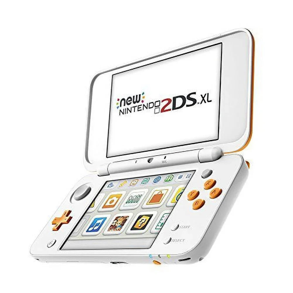 Orange XL 2DS Restored (Refurbished) Nintendo Multi-Color New White