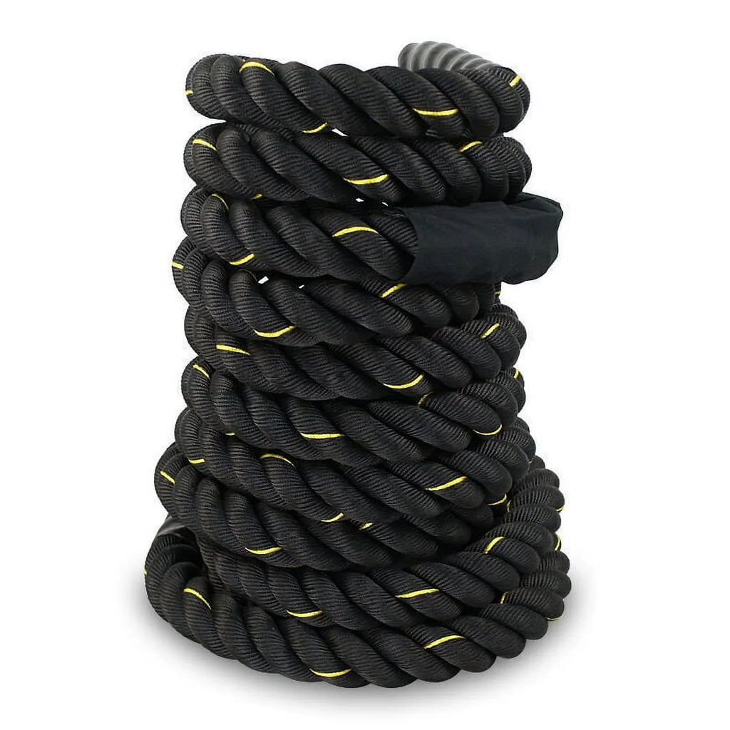 Equipment Exercise Strength ZENSTYLE Training Dacron Rope, 50ft Diameter Fitness Rope Poly 1.5" Battle Workout