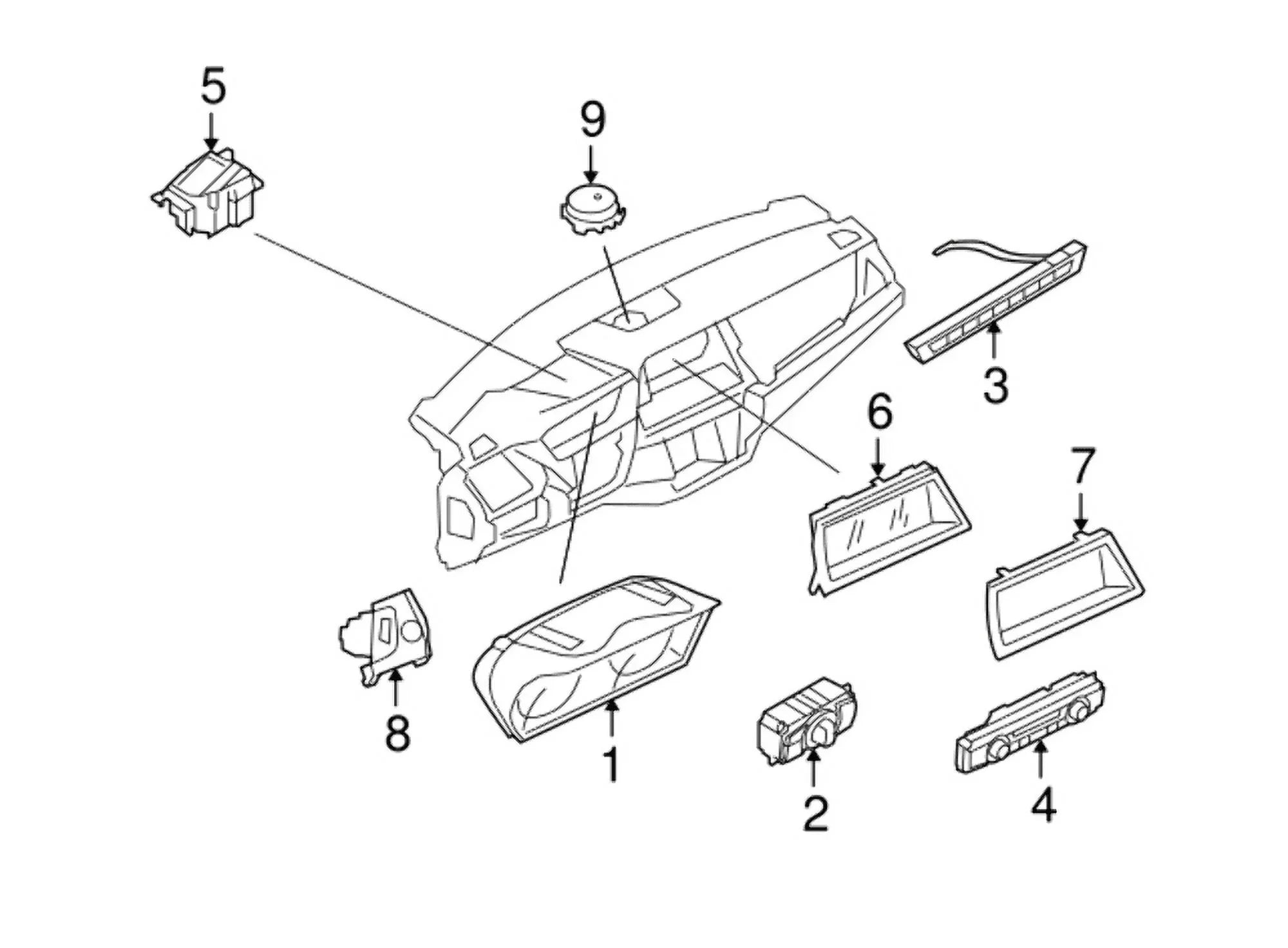 Genuine (2007-2017) Sensor OE 61359254026 New Solar BMW Light Rain