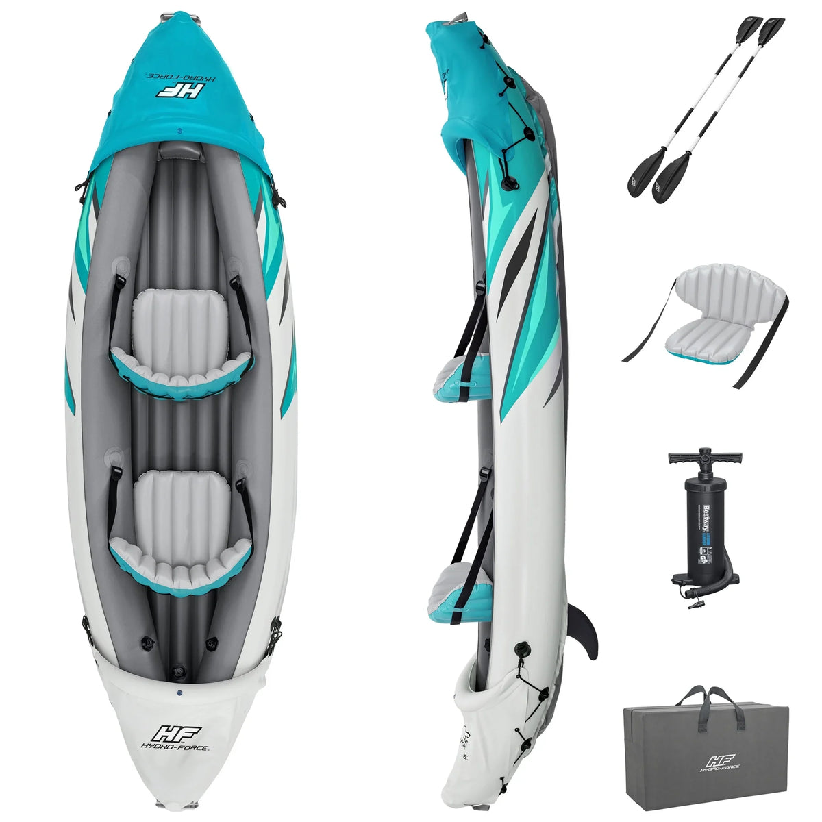 X4 Raft Inflatable Hydro-Force Set 11'6" Voyager