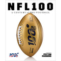 Football of by Rob 100: Manning National Century Peyton Fleder, 9781419738593) Pre-Owned (Hardcover NFL Pro A League,