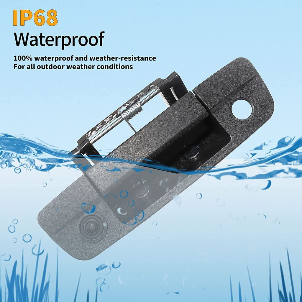 Improved Ram Camera Parking Backup Reversing 2009-2017 and Waterproof Dodge 1500/2500/3500 for