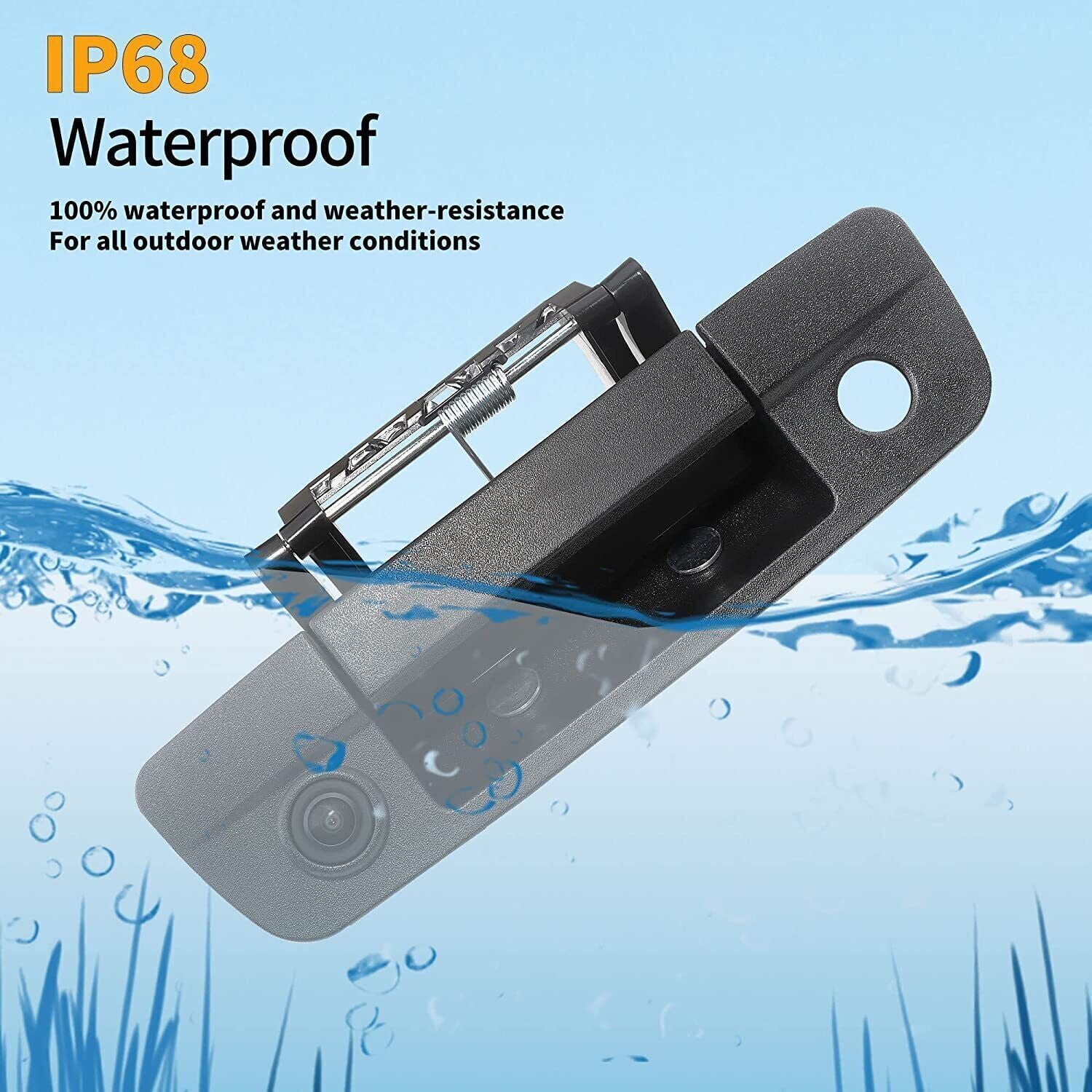 Improved Ram Camera Parking Backup Reversing 2009-2017 and Waterproof Dodge 1500/2500/3500 for