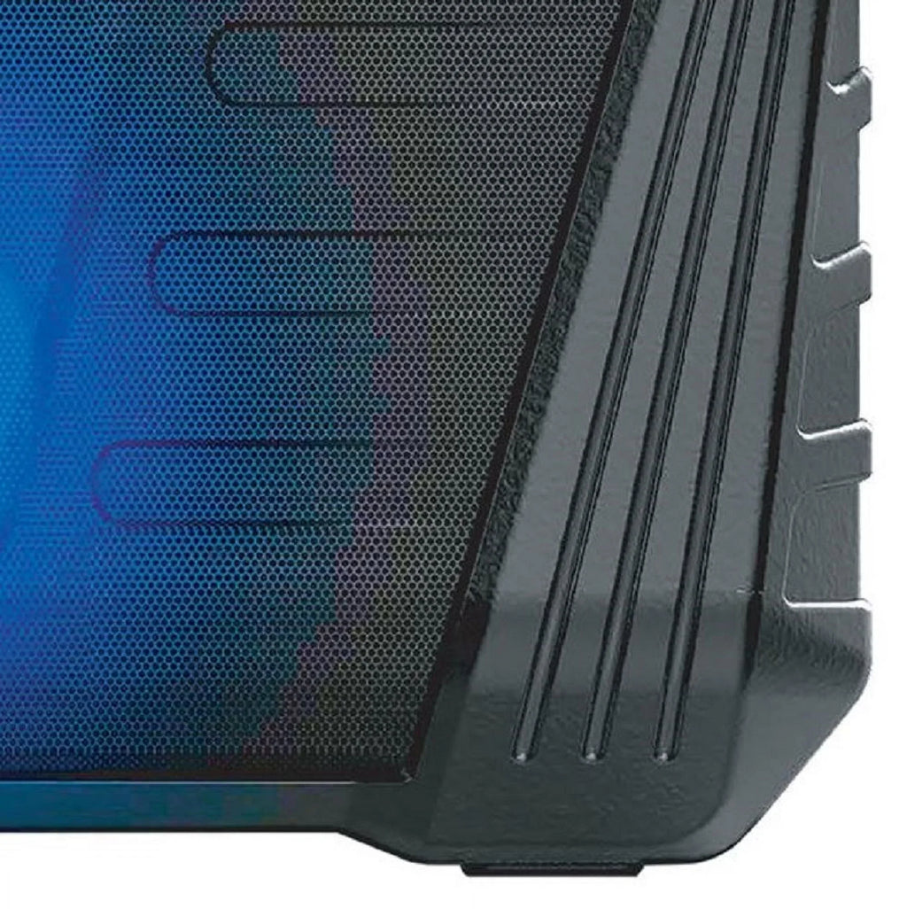 in. Light-up Black Radio, (Refurbished) with Speaker 8W-Max PSP571 Portable 4 Bluetooth Restored Proscan FM Rechargeable