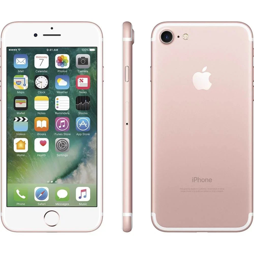 AT&T 32GB Dent iPhone Rose Used) - Gold 7 (Scratch and Unlocked Apple