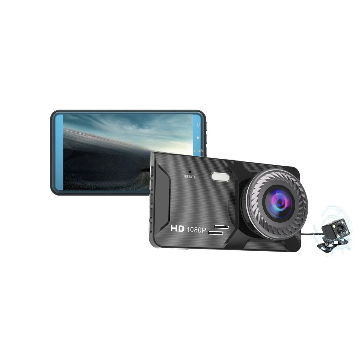 Two Night Channel Dash Car Cars Infrared IR Vision Front and Dual Dashcam, Night Loop Cam Way Camera for Rear Dash Sale!!! Monitor Hot with Camera Inside1080P Vision, Parking G-Sensor Recording 2