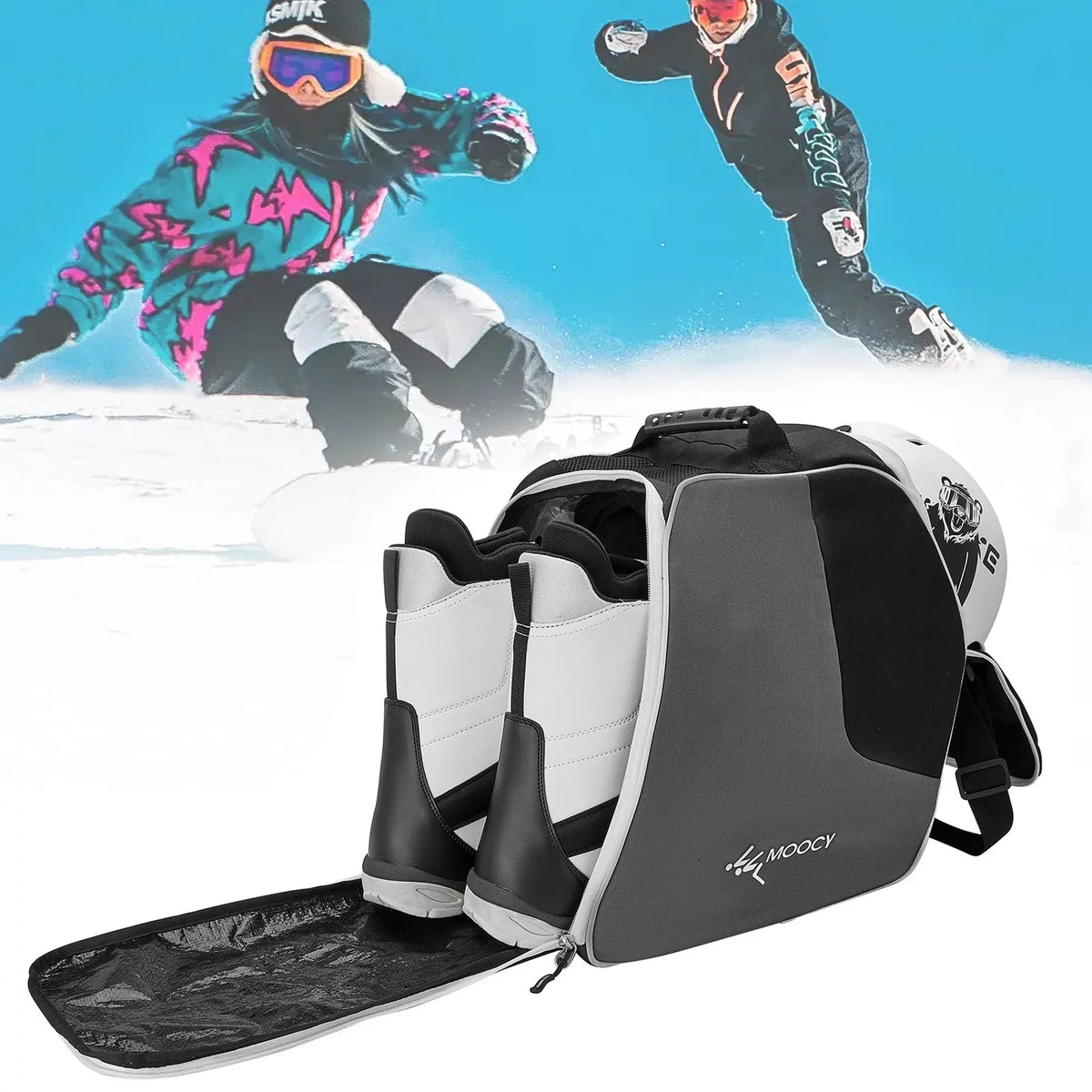 Boots Helmets Boot Ski Bag Gloves Ski Snowboard Boots Bag Moocy Ski Boot for Travel Bag