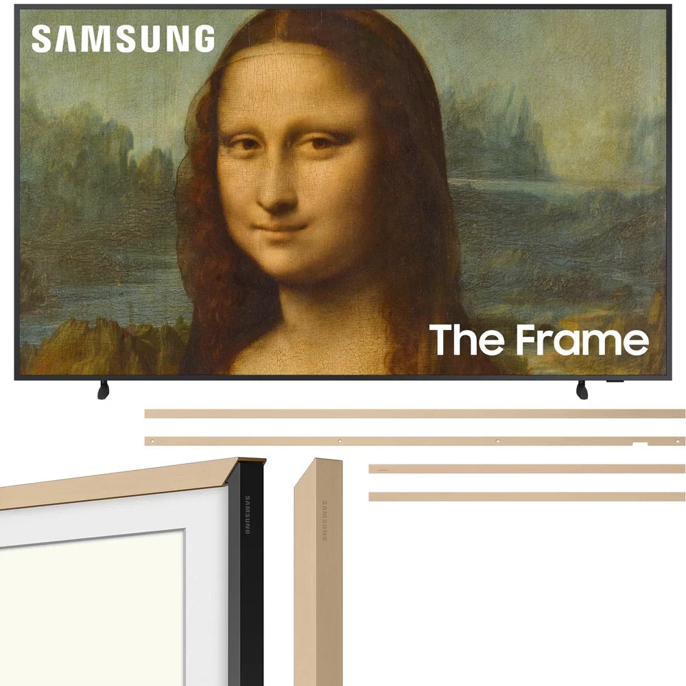Customizable Bezel (2022) QN55LS03BA 4K HDR Modern Quantum 55 55" inch Smart Samsung Frame The QLED Samsung TV Beige UHD