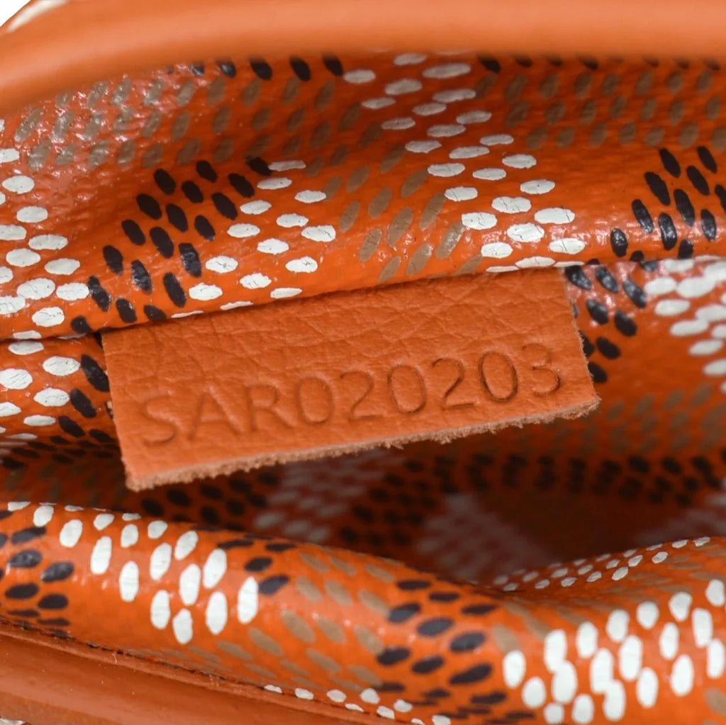 GOYARD Rouette Orange Pre-owned Shoulder Soft Bag Canvas