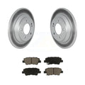 Kona KGC-102386 Electric Hyundai Rear Disc Pads - with 2022 Rotors Ceramic FWD Kit Auto Brake Transit And With Parking 1.6L For Coated