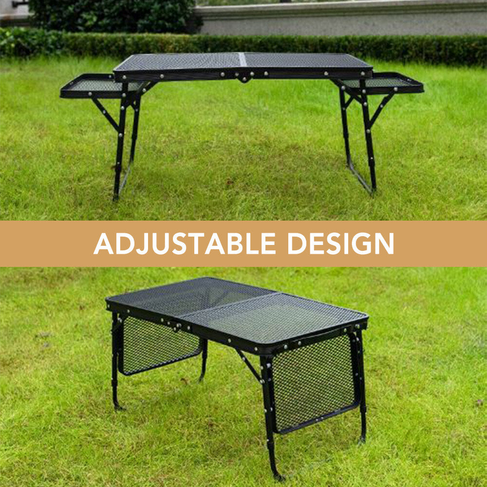 Lixada Table Station Folding Picnic Camping Outdoor Table Prep Cooking Food