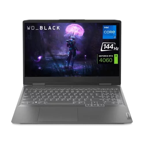 i7-13700H, KB, Lenovo Display, 6, 13th 11 Gen DDR5 32GB SSD, Grey RTX HDMI, 1TB NVIDIA LOQ Intel 144Hz Wi-Fi Windows Laptop, 15.6" Webcam, RAM, RJ45, FHD Gaming GeForce 4060, Home, Backlit PCIe
