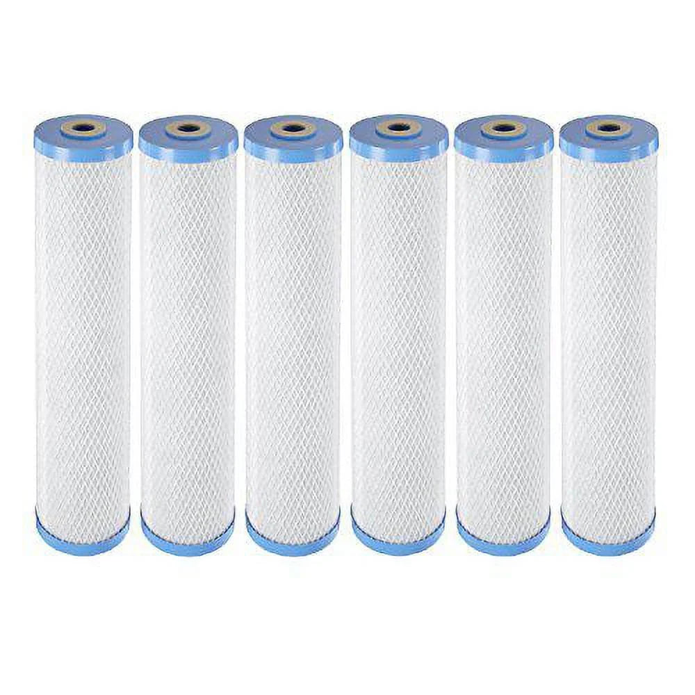 20" Block Cartridge, 10 Pentek x Carbon EPM-20BB Microns Filter 4-5/8",