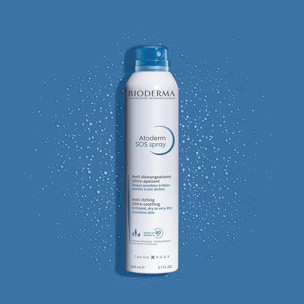 50ml AtodermSOS reflex spray Bioderma immediate Anti-icthing relief, for