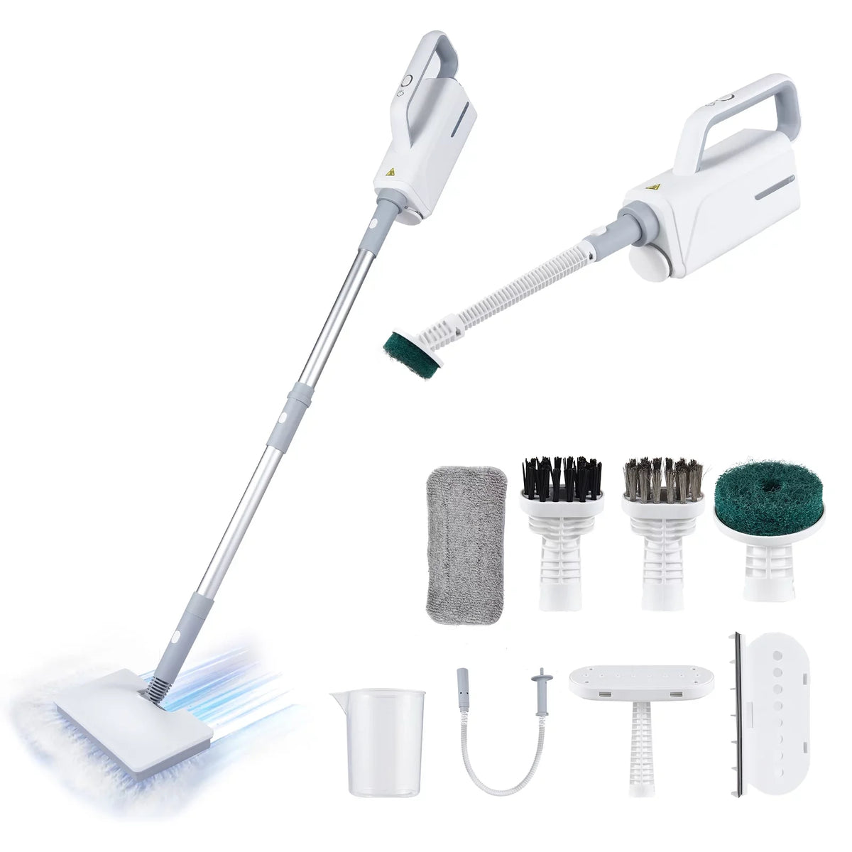 Mop Clothes Floor 370ml WaterWindow HeadFloor mop, Clothes 3 370ml Spirastell Electric Cleaner Steamer Water2-levelWith Cleaner 3 Brush2-levelHandheld