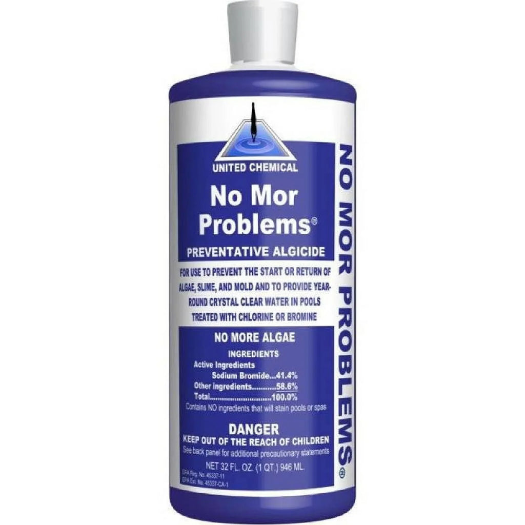 Swimming United Algaecide Problems Chemical 1 Mor No Pack NMP-C12 2 Quart Pool