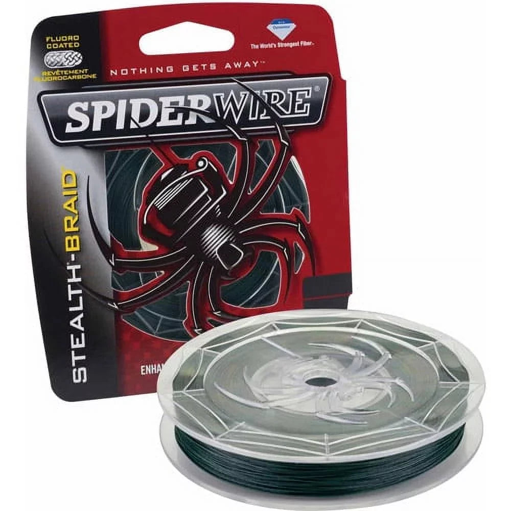 Green, Superline, 29.4kg SpiderWire | Moss Fishing 65lb Stealth® Line