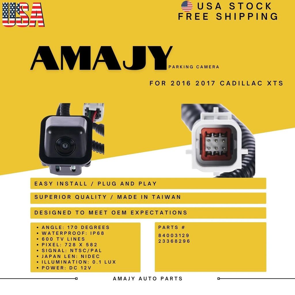 23368296 for Cadillac 16-17 XTS 84003129 Camera Backup Replaces
