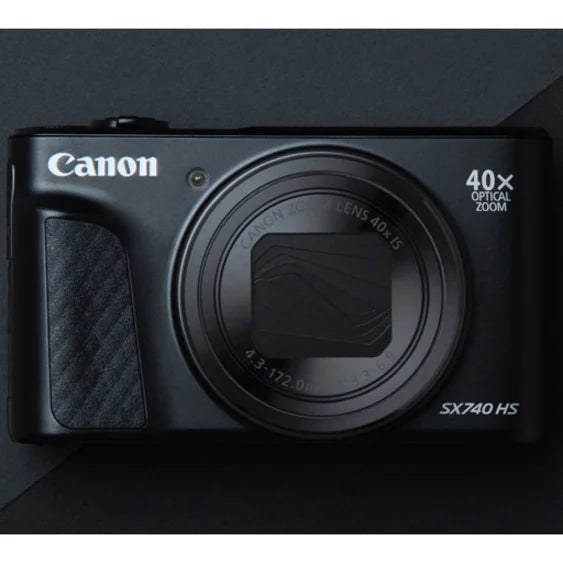 Black 20.3 Compact PowerShot Camera, SX740 HS Megapixel Canon