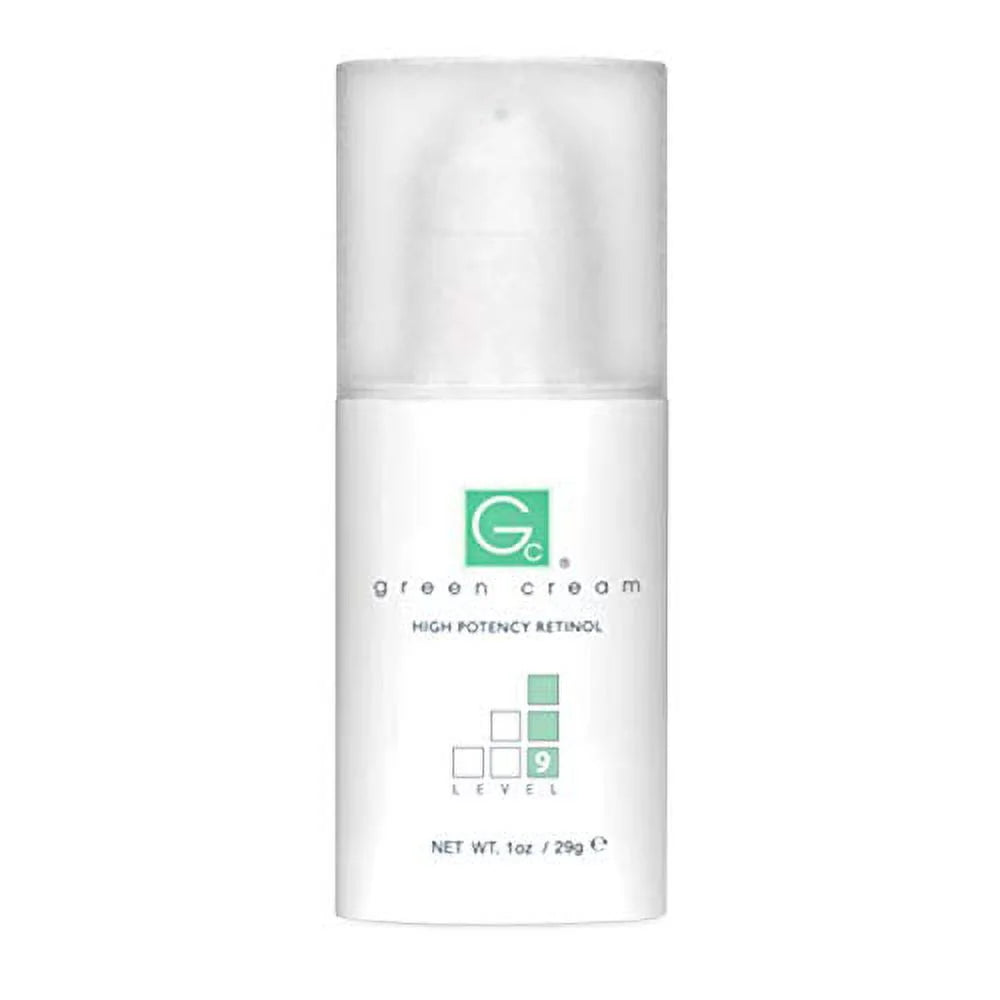 Cream Airless Ounce Pump, Retinol, Level Potency, 1 9, Green High