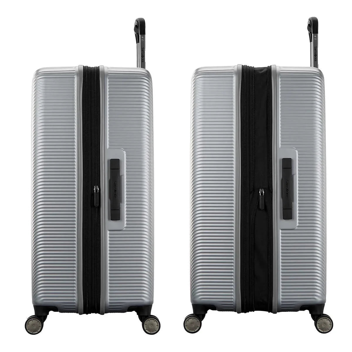 2-piece Silver Hardside Element Samsonite XLT Set,