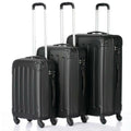 pcs Suitcase, 3 Set Spinner ABS Bag, TSA-Approved, Trolley Luggage Travel