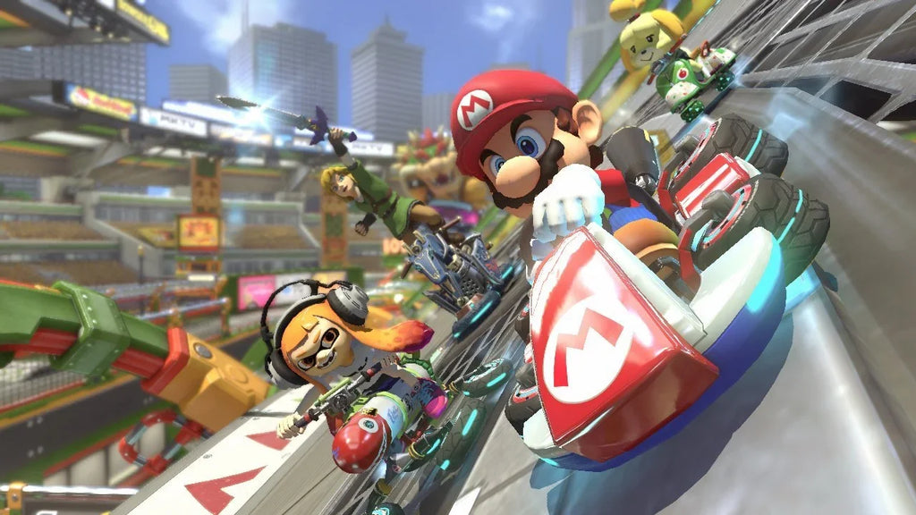 Mario Game Kart Game Deluxe and Caddy 8