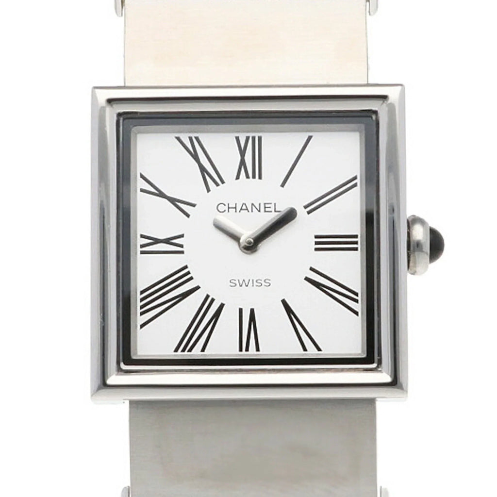 Pre-Owned Watch Stainless CHANEL Mademoiselle Steel Wakeari Non-Waterproof (Fair) Quartz Ladies