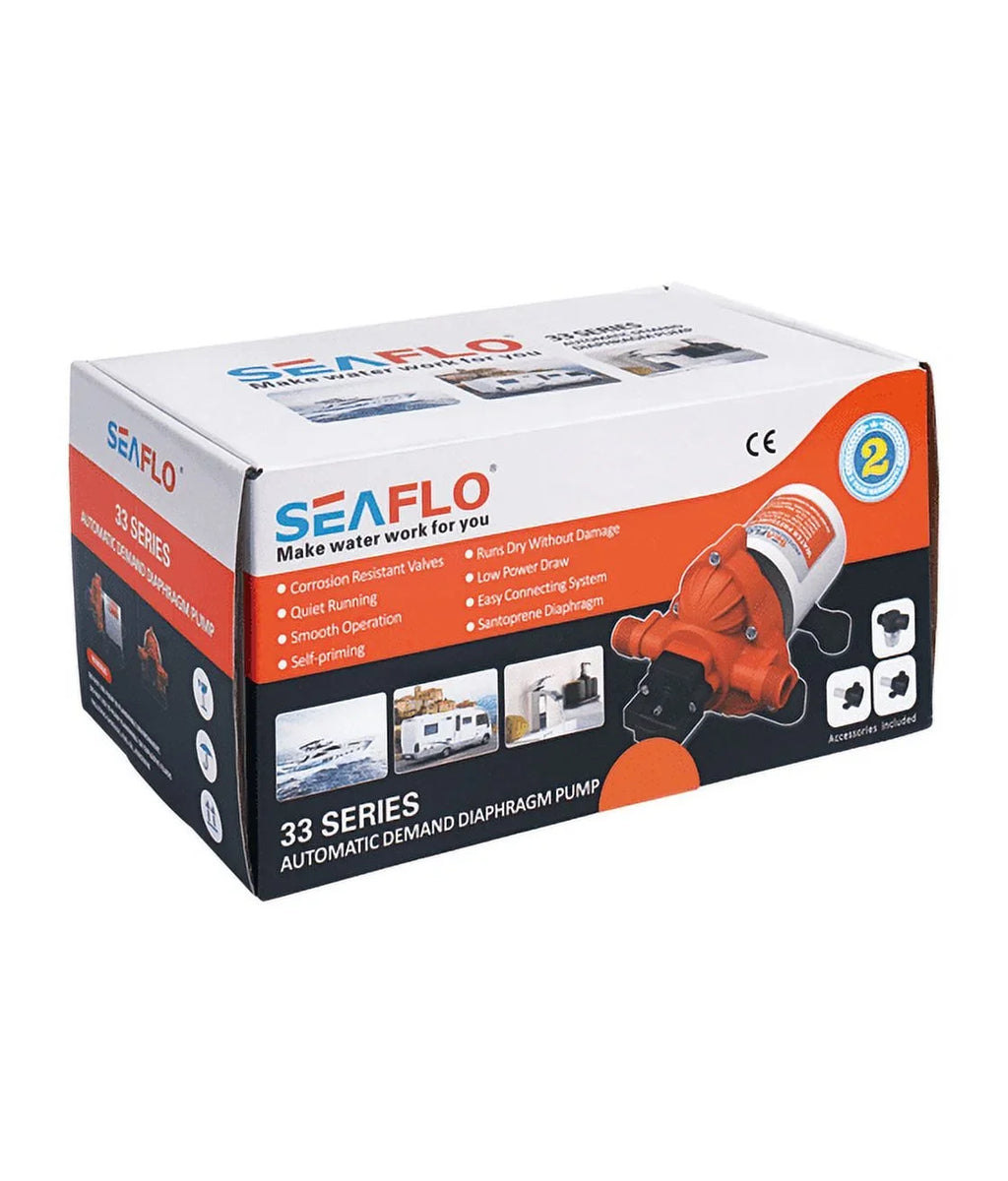 3.3 Rv 110v Pump 45psi Boat Ac New Water SEAFLO Automatic Gpm