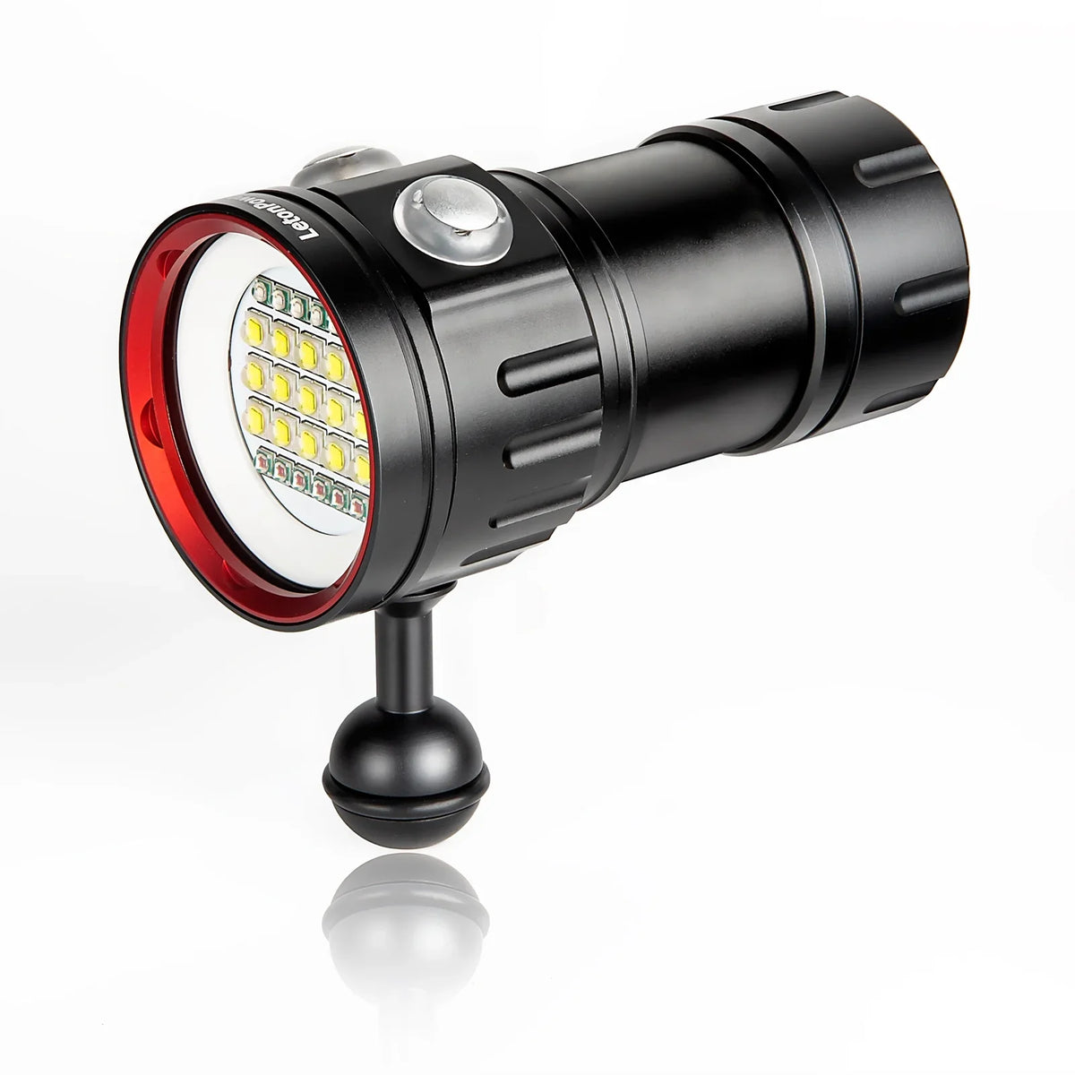Sports,Underwater Diving for Light Dive B15 Underwater Video Under Scuba Shooting Underwater Video Light Lights Flashlight Dive Water and 80m 8000Lumens Flashlight Photography