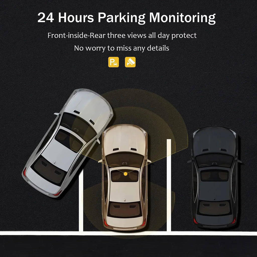 Two Night Channel Dash Car Cars Infrared IR Vision Front and Dual Dashcam, Night Loop Cam Way Camera for Rear Dash Sale!!! Monitor Hot with Camera Inside1080P Vision, Parking G-Sensor Recording 2