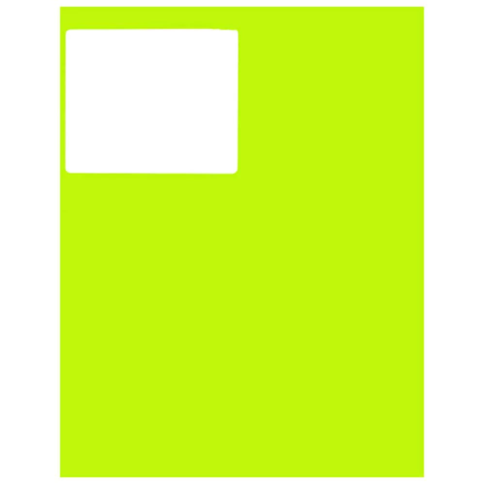 Labels, Large, JAM per Paper Pack x 120 & Fluorescent Neon Envelope Address Green, 1/3 4, 3 Shipping