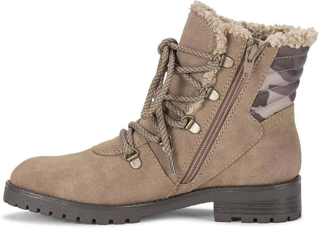 Camo Dennison Boots BareTraps 6 Mushroom Womens