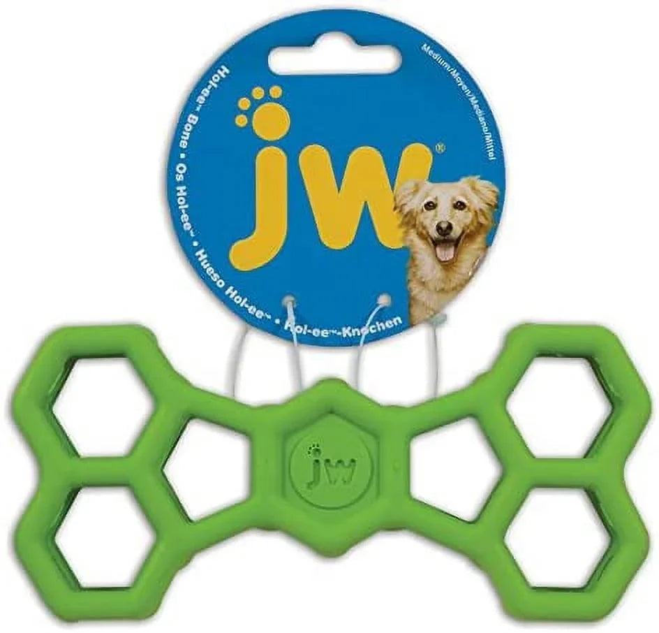 Hol-ee JW Dog Chew Bone Puzzle Small Pet Toy,