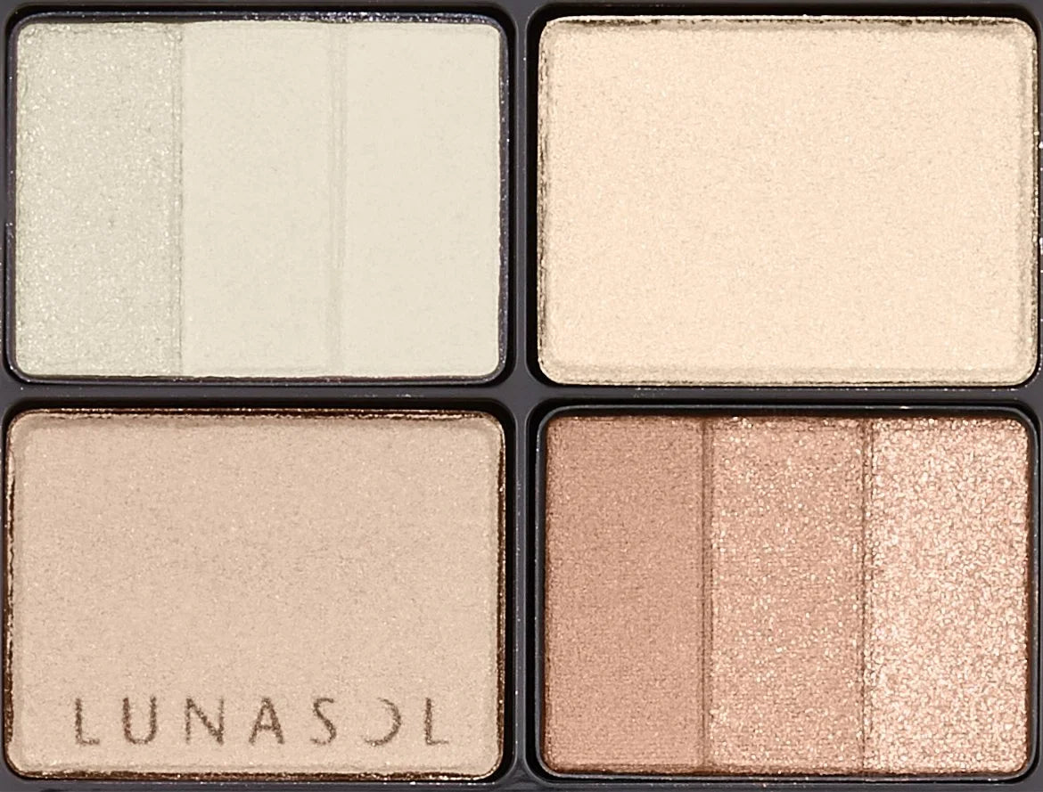 Eyes Three Beige 4g 1) Neutral 01 Eyeshadow (x Dimensional LUNASOL