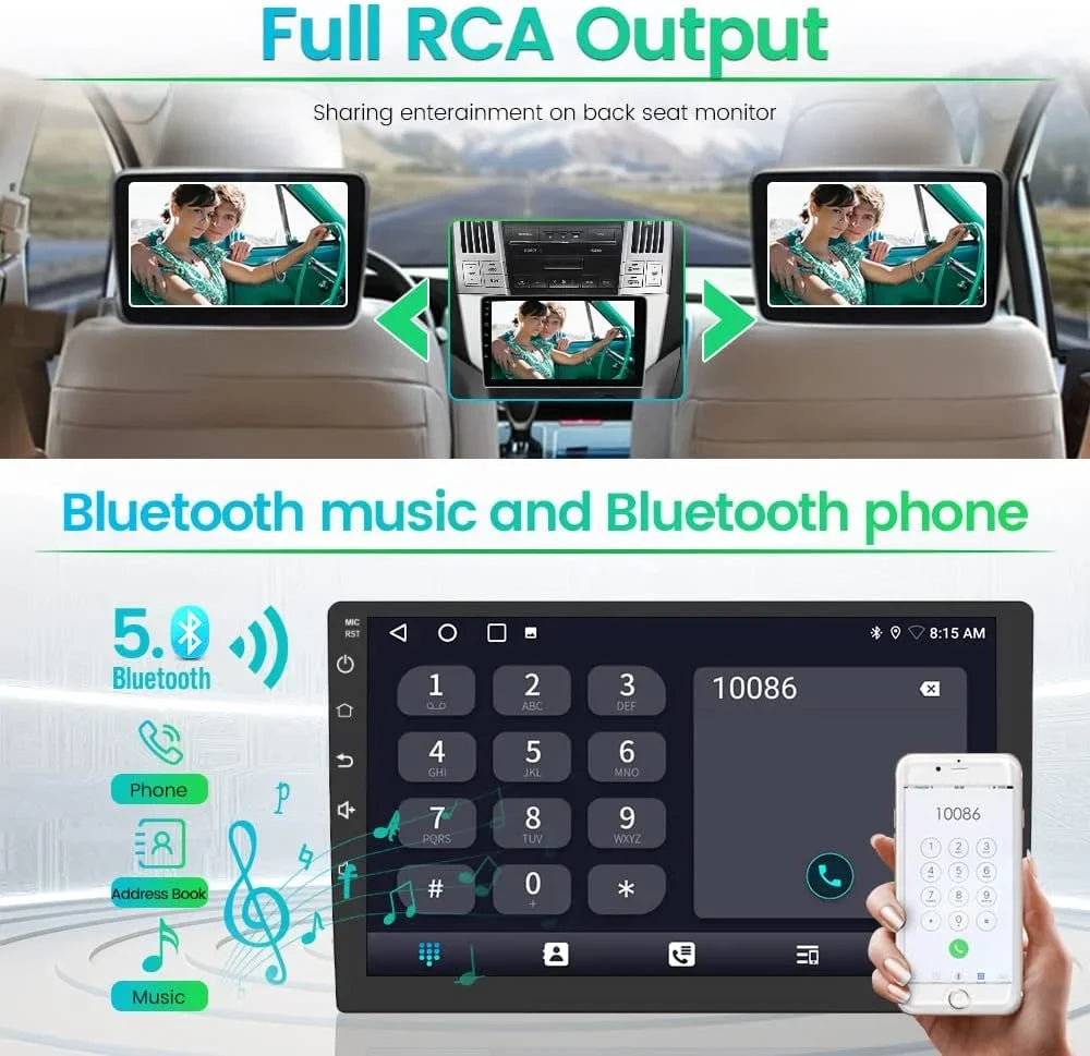 SWC/Wired RX300 Car Stereo with Harrier RX330 2GB Lexus Support Android 32GB 2003-2009,Android RX400H Car 12 Lexus RX350 for + Auto Toyota Radio GPS/FM/WiFi/USB, Carplay