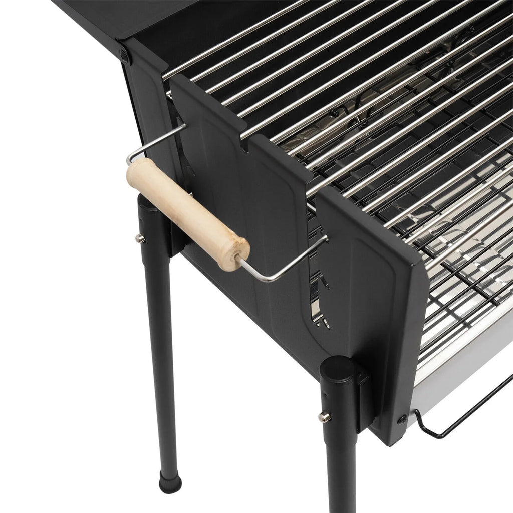 with Grill Food Folding Portable Charcoal Tool Charcoal Barbecue Grill BBQ Camping Kits Miumaeov for Grade Grill Stainless Picnic Grill 304 Steel