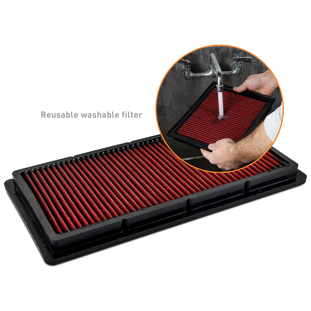 Reusable Jeep Compatible with Cherokee Drop-In Air Mishimoto 1987-2001 Filter, XJ