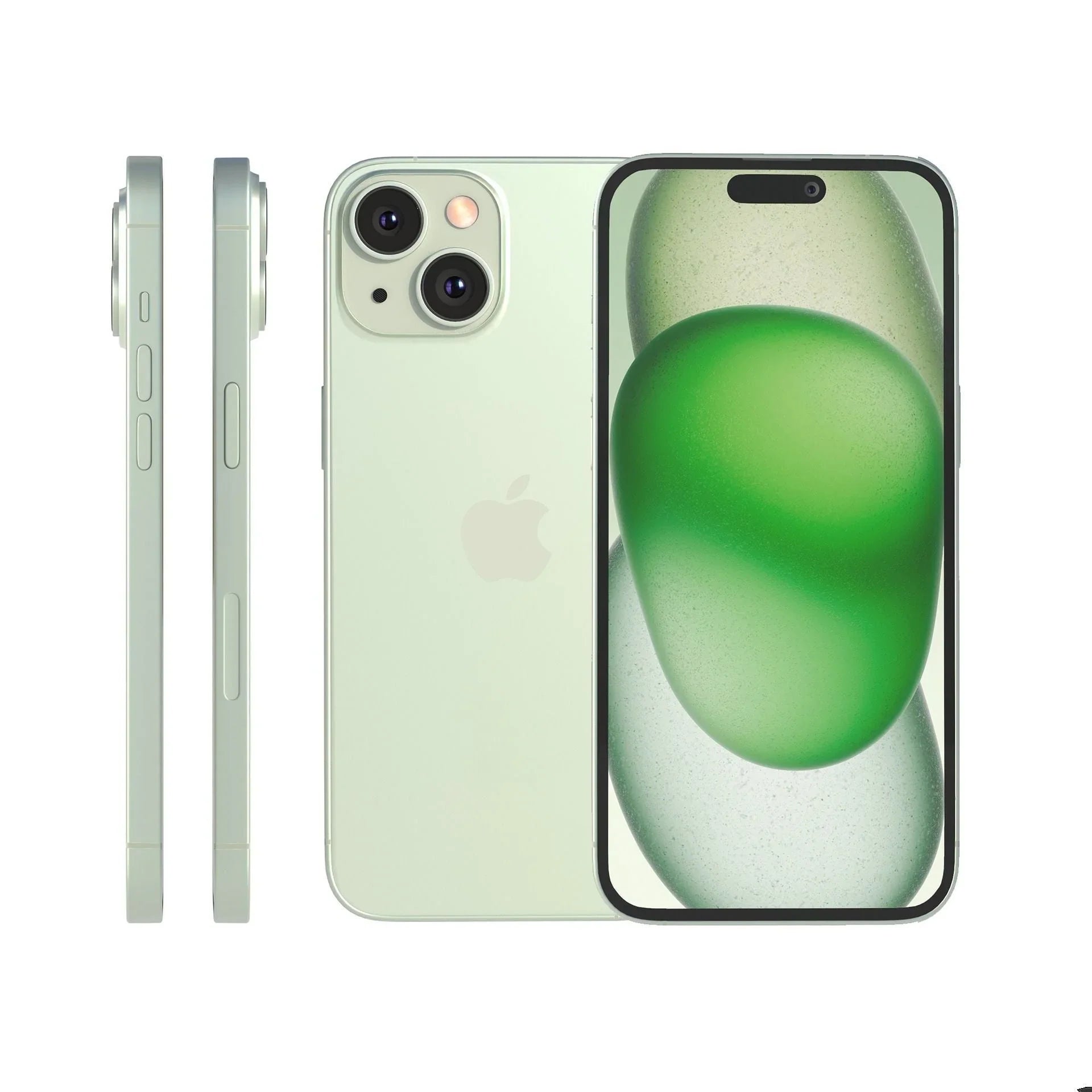 128GB Apple Green iPhone (Refurbished) - 15 (Factory Unlocked) Restored Plus