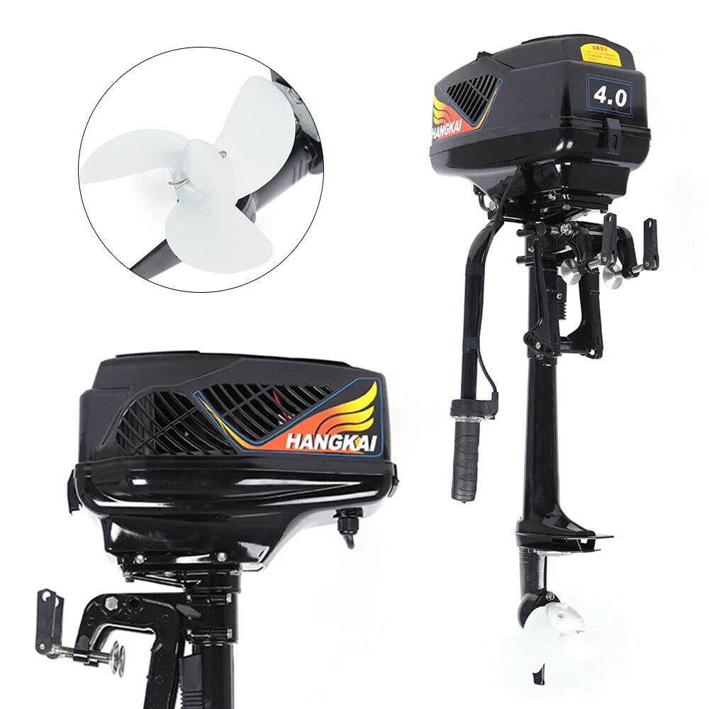 Propeller Outboard Engine 1000W Motor HANGKAI Fishing Electric Boat 48V Trolling