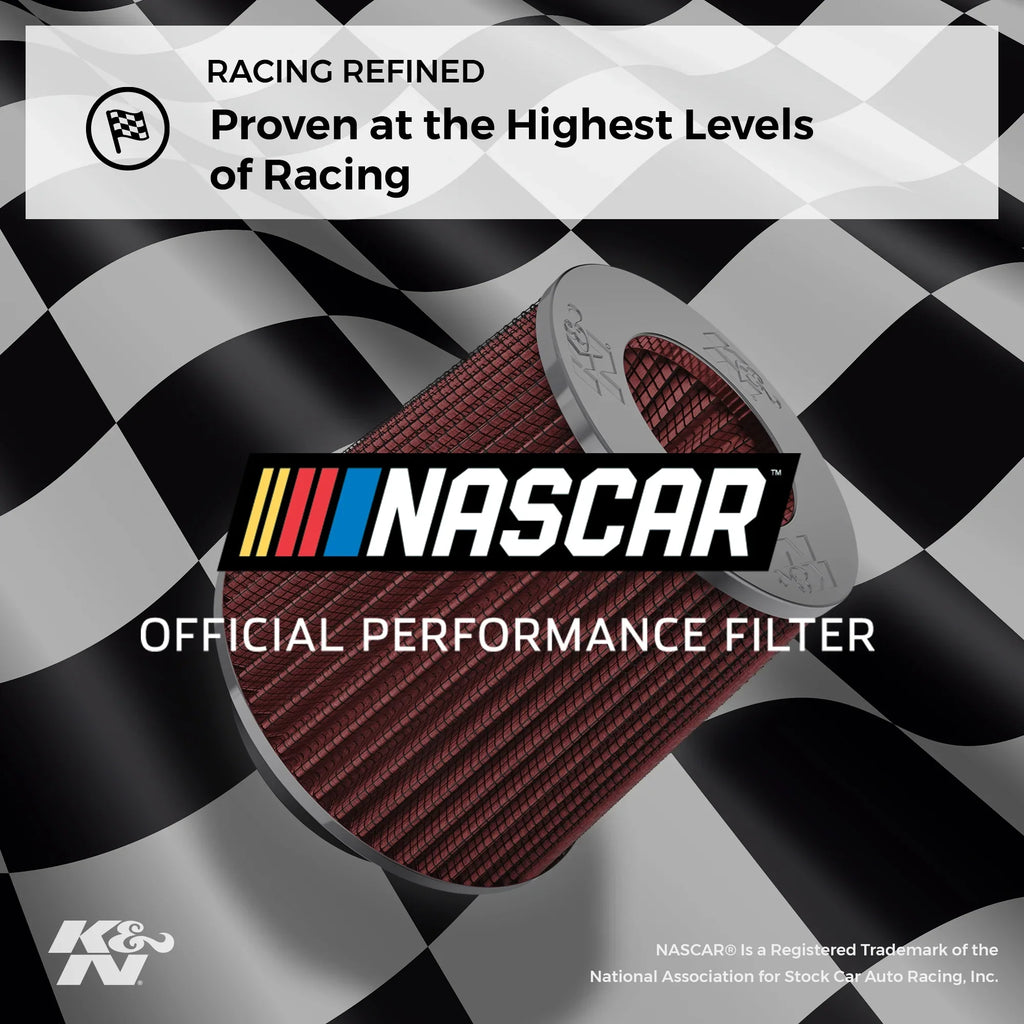 Performance, High Filter, Engine Filter: E-3322 Air K&N Premium, Washable, Duty: Heavy Industrial Replacement