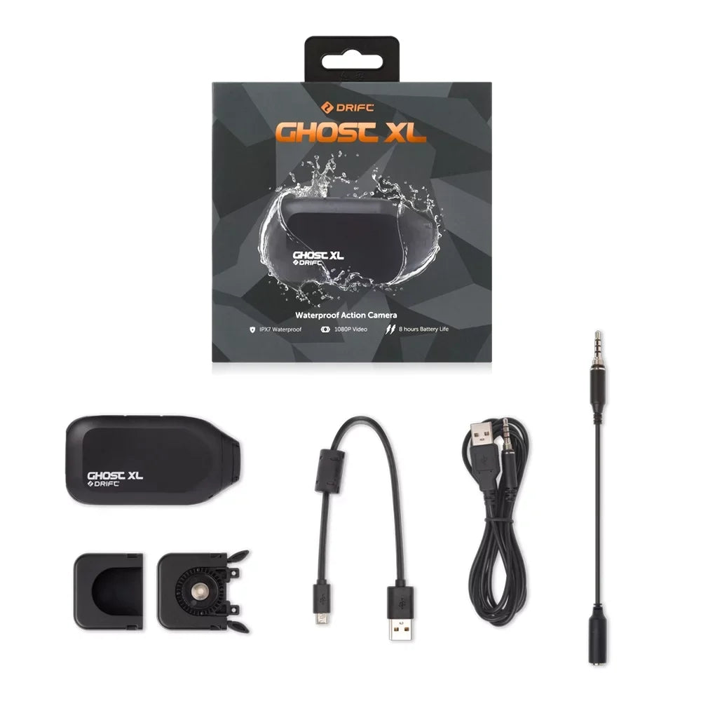 Battery Support 9 External Sports XL Hour Drift Life Camera Mic Waterproof Ghost Camera,